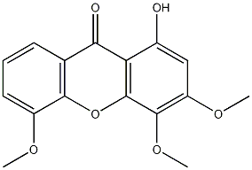 1-Hydroxy-3,4,5-trimethoxyxanthone CAS#: 23251-63-0