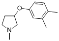 1-METHYL-3-(3,4-XYLYLOXY)-PYRROLIDINE CAS#: 28490-85-9
