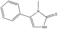 1-METHYL-5-PHENYL-1H-IMIDAZOLE-2-THIOL CAS#: 25433-13-0