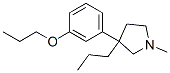 1-Methyl-3-(m-propoxyphenyl)-3-propylpyrrolidine CAS#: 28142-72-5