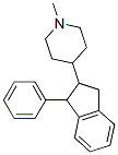 1-Methyl-4-(1-phenylindan-2-yl)piperidine CAS#: 20845-58-3