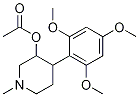 1-Methyl-4-(2,4,6-triMethoxyphenyl)piperidin-3-yl acetate CAS#: 234771-36-9