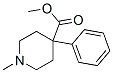1-Methyl-4-phenyl-4-piperidinecarboxylic acid methyl ester CAS#: 28030-27-5