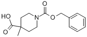 1-N-Cbz-4-Methylpiperidine-4-carboxylic acid CAS#: 203522-12-7