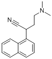 1-NAPHTHALENEACETONITRILE, alpha-(2-(DIMETHYLAMINO)ETHYL)- CAS#: 2809-54-3