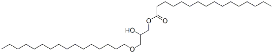 1-O-hexadecyl-3-O-hexadecanoylglycerol CAS#: 17810-56-9