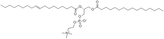 1-PALMITOYL-2-OLEOYL-SN-GLYCERO-3-PHOSPHOCHOLINE CAS#: 26853-31-6
