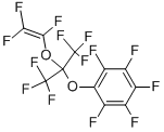 1-(PENTAFLUOROPHENOXY)HEXAFLUOROISOPROPYL TRIFLUOROVINYL ETHER CAS#: 24520-19-2