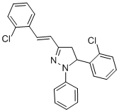 1-PHENYL-3-(2-CHLORO-STYRYL)-5-(2-CHLORO-PHENYL)-PYRAZOLIN CAS#: 2256-20-4