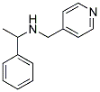 (1-PHENYL-ETHYL)-PYRIDIN-4-YLMETHYL-AMINE CAS#: 289476-22-8