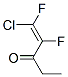 1-Penten-3-one, 1-chloro-1,2-difluoro- CAS#: 2375-74-8