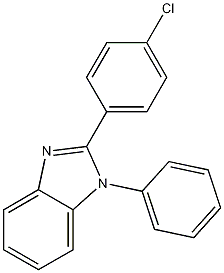 1-Phenyl-2-(4-chlorophenyl)benzimidazole CAS#: 2622-73-3