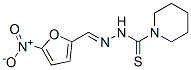 1-Piperidinecarbothioic acid 2-(5-nitrofurfurylidene) hydrazide CAS#: 14052-74-5