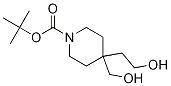 1-Piperidinecarboxylic acid, 4-(2-hydroxyethyl)-4-(hydroxyMethyl)-, 1,1-diMethylethyl ester CAS#: 236406-38-5