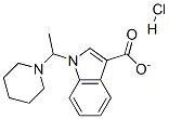 1-Piperidinylethyl-1H-indole-3-carboxylate hydrochloride CAS#: 207572-69-8