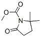1-Pyrrolidinecarboxylic acid, 2,2-dimethyl-5-oxo-, methyl ester CAS#: 247233-29-0