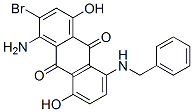 1-amino-5-(benzylamino)-2-bromo-4,8-dihydroxyanthraquinone CAS#: 25282-76-2