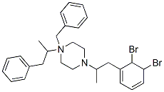 1-benzyl-1,4-bis(1-phenylpropan-2-yl)-2,3,5,6-tetrahydropyrazine bromide CAS#: 23111-70-8