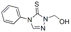 1-(hydroxymethyl)-4-phenyl-4,5-dihydro-1H-1,2,4-triazole-5-thione CAS#: 2416-79-7