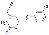 1-(m-Chlorophenoxy)-3-(2-propynyloxy)-2-propanol carbamate CAS#: 26309-87-5