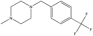 1-methyl-4-(4-(trifluoromethyl)benzyl)piperazine CAS#: 201682-15-7