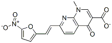 1-methyl-7-(2-(5-nitro-2-furyl)vinyl)-4-oxo-1,4-dihydro-1,8-naphthyridine-3-carboxylate CAS#: 24235-63-0