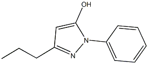 1-phenyl-3-propyl-4,5-dihydro-1H-pyrazol-5-one CAS#: 29211-43-6