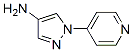 1-pyridin-4-ylpyrazol-4-amine CAS#: 28466-04-8