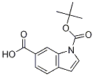 1-t-butyloxycarbonylindole-6-carboxylic acid CAS#: 208772-42-3