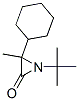 1-tert-Butyl-3-cyclohexyl-3-methylaziridin-2-one CAS#: 27147-96-2