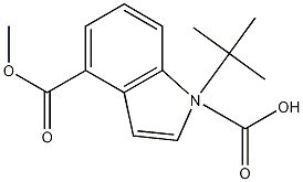 1-tert-Butyl 4-methyl 1H-indole-1,4-dicarboxylate CAS#: 220499-11-6