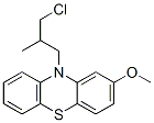 10-(3-chloro-2-methylpropyl)-2-methoxy-10H-phenothiazine CAS#: 24724-55-8