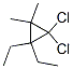 1,1-Dichloro-2,2-diethyl-3,3-dimethylcyclopropane CAS#: 24551-94-8