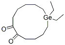 1,1-Diethylgermacyclododecane-6,7-dione CAS#: 22778-65-0