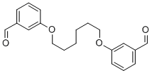 3,3’-(1,6-Hexanediyldioxy)bisbenzaldehyde CAS#: 112116-24-2