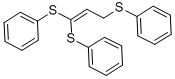 1,1,3-TRIS(PHENYLTHIO)-1-PROPENE CAS#: 102070-37-1