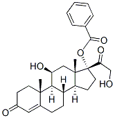 11beta,17,21-trihydroxypregn-4-ene-3,20-dione 17-benzoate CAS#: 28956-89-0
