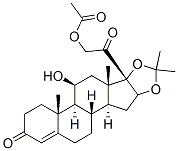 11beta,21-dihydroxy-16alpha,17-(isopropylidenedioxy)pregn-4-ene-3,20-dione 21-acetate CAS#: 25092-24-4