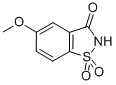 1,2-BENZISOTHIAZOL-3(2H)-ONE, 5-METHOXY, 1,1-DIOXIDE CAS#: 29083-17-8