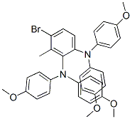 1,2-Benzenediamine, 4-bromo-N,N,N,N-tetrakis(4-methoxyphenyl)methyl- CAS#: 258834-80-9