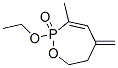 1,2-Oxaphosphepin,2-ethoxy-2,5,6,7-tetrahydro-3-methyl-5-methylene-,2-oxide(9CI) CAS#: 107345-45-9