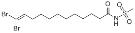 12,12-DIBROMO-N-(METHYLSULFONYL)-11-DODECENAMIDE CAS#: 206052-03-1