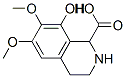 1,2,3,4-Tetrahydro-8-hydroxy-6,7-dimethoxy-1-isoquinolinecarboxylic acid CAS#: 29193-99-5
