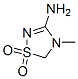 1,2,4-Thiadiazol-3-amine,4,5-dihydro-4-methyl-,1,1-dioxide(9CI) CAS#: 201363-05-5