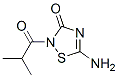 1,2,4-Thiadiazol-3(2H)-one, 5-amino-2-(2-methyl-1-oxopropyl)- CAS#: 220967-00-0