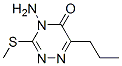 1,2,4-Triazin-5(4H)-one, 4-amino-3-(methylthio)-6-propyl- CAS#: 21087-60-5