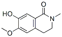 1(2H)-Isoquinolinone, 3,4-dihydro-7-hydroxy-6-methoxy-2-methyl- CAS#: 21796-15-6