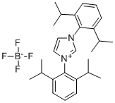 1,3-BIS-(2,6-DIISOPROPYLPHENYL)-IMIDAZOLIUM TETRAFLUOROBORATE CAS#: 286014-25-3