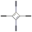 1,3-Cyclobutadiene, 1,2,3,4-tetraethynyl- (9CI) CAS#: 223778-10-7