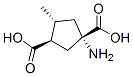 1,3-Cyclopentanedicarboxylicacid,1-amino-4-methyl-,(1S,3R,4R)-(9CI) CAS#: 207983-47-9